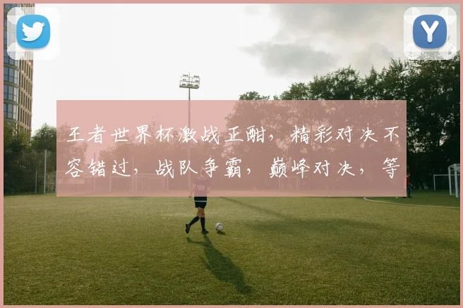 王者世界杯激战正酣，精彩对决不容错过，战队争霸，巅峰对决，等你来战